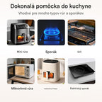 🔥Špeciálna ponuka - 50% ZĽAVA🔥【Balenie 10 kusov】 Alobalové misky do rúry a fritézy, rôzne veľkosti, opakovane použiteľné